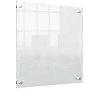 tableau mural acrylique nobo (L)450 x (P)28 x (H)450 mm transparent sans bordure