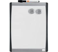 Tableau blanc mural à cadre incurvé, (L)215 x (H)280 mm
