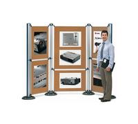 Nobo Modular Stand D'exposition, Petit Panneau Feutre (A0)