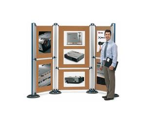 Nobo Modular Stand D'exposition, Petit Panneau Feutre (A0)