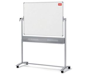 nobo Panneau tournant sur pied Basic Mélamine (L)1.200 x (H)900 mm Expédition par transporteur