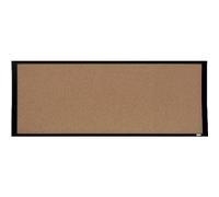 ACCO NOBO Tableau d'affichage en liège 585 x 430 mm – Cadre noir, kit de fixation murale