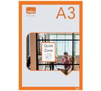 ACCO NOBO Cadre magnétique A3 1915698 Orange – Lot de 2