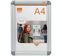 ACCO NOBO Cadre clic-clac Premium Plus A4 Transparent pour enfants