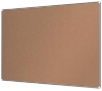 Nobo Tableau d'affichage Premium Plus 1915184 120x180 cm liège auto-cicatrisant cadre alu Marron