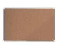 Tableau d'affichage en liège Nobo Premium Plus marron 90x60 cm