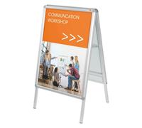 ACCO NOBO Porte-affiches A1 Premium Plus Cadre aluminium qualité supérieure Noir