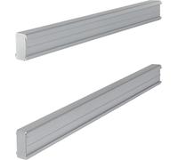 NOBO profil cadre, index 15, largeur : 481 mm pour système de cartes T, en métal, pour fixer les cartes (1900411)