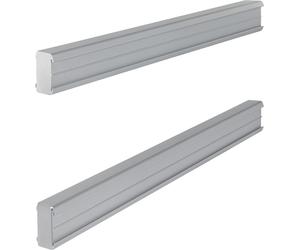 NOBO profil cadre, index 15, largeur : 481 mm pour système de cartes T, en métal, pour fixer les cartes (1900411)