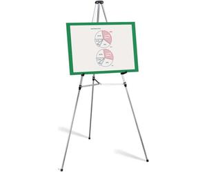 nobo Q50E nobo Support télescopique pour tableau, aluminium blanc