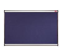 Nobo QBPM1290B Tableau Maille Losange 1200 x 900 mm Bleu