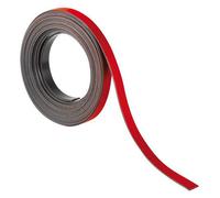 Nobo Ruban magnétique 0.5 cm X 2 m - Rouge