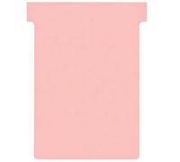 ACCO NOBO Fiches T standard 92 mm Indice 3 Rose - Lot de 100
