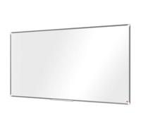 Nobo Tableau Blanc Acier Magnétique, 1800 x 1200mm, Cadre Aluminium, Montage Mural par les Coins, Marqueur Inclus, Premium Plus, Blanc, 1915161