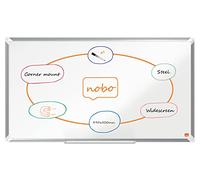 Tableau blanc laqué Premium 16/9e H50 x L89 cm Nobo