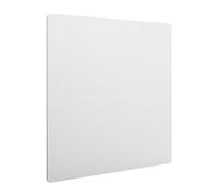 NOBO - Tableau Blanc Effaçable Portable avec Fixation Murale Magnétique & Design Modulable Sans Cadre, 450 x 450 mm, Blanc, 1915655