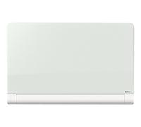 nobo Tableau magnétique en verre Diamond (L)1.260 x (H)711 mm blanc Expédition par transporteur