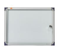 ACCO NOBO Vitrine extra-plate pour 2 formats A4 – fond métal