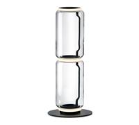FLOS lampadaire NOCTAMBULE (2 Low Cylinders - Verre soufflé / Aluminium moulé sous pression noir)
