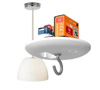 NodOn - Couvercle pour Dispositif de Connexion Luminaire | Compatible avec Module Multifonction Zigbee et EnOcean NodOn - Boîte d’Encastrement D ranchement et Installation Simple