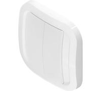 Interrupteur Mural sans Fil 2 Boutons pour système Zigbee Blanc
