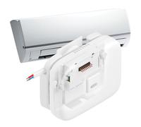 NodOn - Support Mural pour Controleur Climatisation Intelligent | Support Infrarouge pour Controle Climatisation a Distance - Fixation Simple - Connexion Electrique au Bornier 230V AC