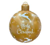 Noël gonflable 61 x 47 cm réutilisable saisonnier Père Noël et renne
