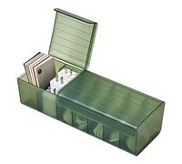NOENNULL Organisateur de Boîte de Rangement de Câble de Données de Bureau, Boîte D'organisateur de Câble, étui de Cordon de Chargement de Bureau, D'organisation de de (C)