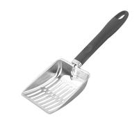 Noeud à cheveux Passoire 33 cm résistant à la chaleur pour foyer | Cuillère évidée en acier inoxydable pour poêle à bois pour poêle à bois barbecue feu de camp barbecue nettoyage de jardin