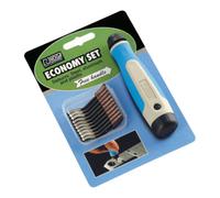 Noga Noga Assortiment d'ébavureurs avec 20 lames S10, Nombre de lames: 20 Quantité:20
