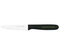 Nogent*** 02039G Couteau d'Office Lame en Acier Trempé/Manche en Polypropylène Noir