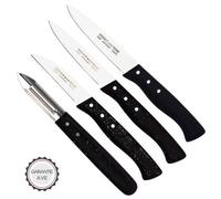 Nogent 3 Etoiles - Coffret De 3 Couteaux Et Un Éplucheur 00087v