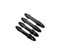 NOHEEU Autocollant Décoratif pour Poignée De Porte Extérieure Voiture Accessoires Extérieurs Couvercle Serrure pour Freed 2024(Noir)