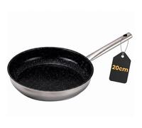 Poêle inox avec revêtement céramique 20 cm Kitchenpro