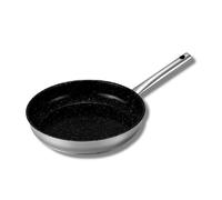 Noir 24 Cm Venteo Poele Inox 20/24/28cm Poele Induction Revêtement Céramique Anti Adhérence Sans Pfoa Casserole Induction Compatibilité Tous Feux Cuisson Homogène Maîtrisée Cuisine Domestique