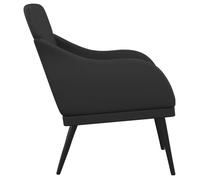 Noir CHAISE/FAUTEUIL - SARAZYJ - 63x76x80cm - Fauteuil Noir 63x76x80cm Similicuir Hot53851653