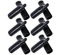 Noir Couvercles de Robinet à Bière en Caoutchouc, Lot de 12 | Protection Anti-poussière, Fixation Sûre, Garde le Bec Propre, Cuisine et Bar à Domicile