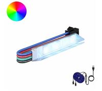 Noir et Multicolore Guirlandes & cordons lumineux - Bande LED 2 pcs Noir et Multicolore 1745 mm Cuivre et plastique C10912