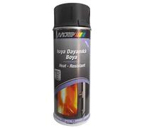 NOIR Hte Température 650 °C (BELTON) (Bombe Peinture 400 ml) - Peinture Auto K resistante Hautes températures entre 300 et 800 degrés C pour applications diverses.