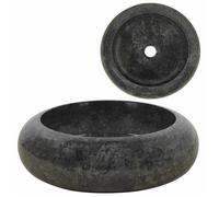 Noir Lavabo 40x12 cm Marbre Noir - Vasque H15032