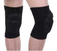 Noir,M 1 Paire Genouillères de Protection, Genouillère Travail Avec 25MM Mousse Coussin,Anti collision Protege Genoux Imperméable