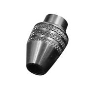 Noir Mandrin de Perceuse sans Clé 3 Mâchoires M8x0.75mm, en Alliage