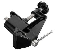 Noir Mini D'aluminium en Alliage de Étau Table pour Maison et Maquettes | Léger, Portable, Facile à Installer, Opération Simple, Style Délicat, Usage Maison, Modélisme
