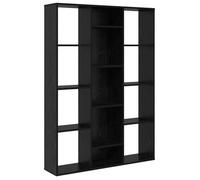 （Noir）Paravent Chêne noir 100 x 24 x 140 cm Bois d'ingénierie SOLDES23482
