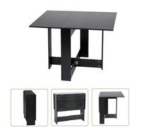 NOIR Table à Manger Pliable pour 2-4 personnes, Willonin® Console pliante pour petite espace, Modulable et Gain de place