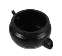 Noire Mini Fontaine à Eau Décorative avec Bec en Céramique pour Bonsaï | Design Moderne Poli, Entretien Facile, pour Petits Jardins, Bassins et Décor D’aquarium