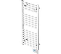 Noirot Radiateur sèche-serviettes - FLO BAIN II - fluide - 750W - 50x140x12,2 cm - programmable - 2 patères incluses - blanc Blanc G