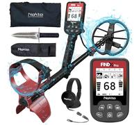 Nokta FINDX Pro Détecteur de Métaux, 4 Modes, Détecteurs de métaux Professionnels entièrement étanches pour l'or, Pinpoint, Batterie Rechargeable (écouteur, Sac de Transport, Pelle)
