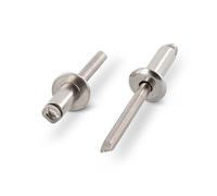 NOLDAR | Rivets inox à tête standard. 4,8 x 12 mm. (50 pièces)