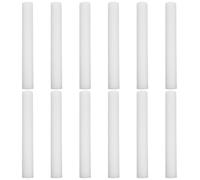 NOLITOY 24 Bâtons en Mousse pour Canapé Design Flexible et Remplissage des Interstices, Housse Adhérente à Rabat pour Meubles, Pack de 24 Pièces Blanc